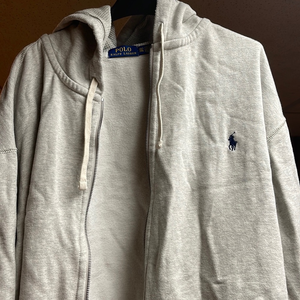 Barely worn polo sweatshirt